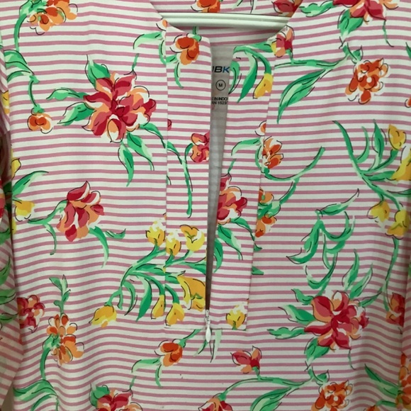 IBKUL Womens Active Wear 1/4 Zip Dress Size M. Like New. - Picture 3 of 8